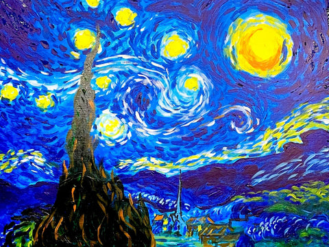 Van Gogh's Starry Night @ Prospect Rd
