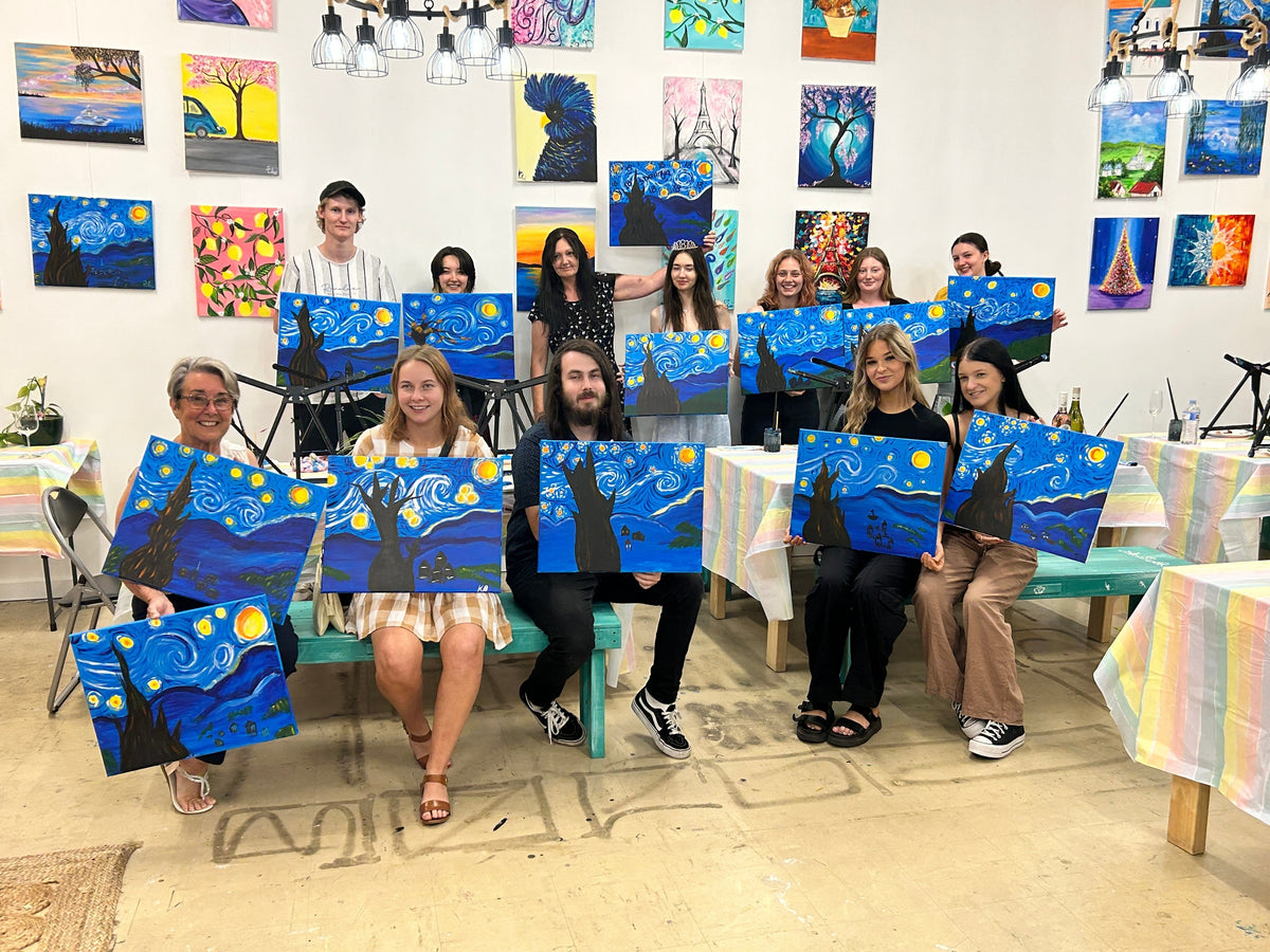 Adelaide Paint and Sip | Van Gogh's Starry Night at Prospect Rd ...