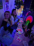 Neon Jellyfish @ Prospect Rd | Neon Paint & Sip