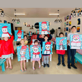 School Holiday Art Class - Snowman
