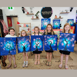 Moonlight Cherry Blossom @ Prospect Rd | Kids & Family Friendly Art Class