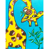 Goofy Giraffe @ Prospect Rd | Kids & Family Friendly Art Class