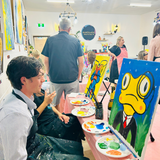 Crazy Frog @ Prospect Rd Studio | Paint & Sip