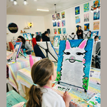 Lazy Llama @ Prospect Rd Studio | Kids & Family Friendly Art Class