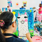 Lazy Llama @ Prospect Rd Studio | Kids & Family Friendly Art Class