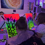 Neon Lights Mandala Paint & Sip @ Prospect Rd