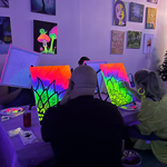 Neon Lights Mandala Paint & Sip @ Prospect Rd