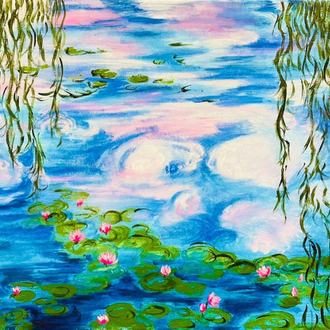 Monet's Water Lilies @ Prospect Rd Studio | Paint & Sip