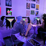Neon Paint Your Partner/Mate Picasso Way @ Prospect Rd