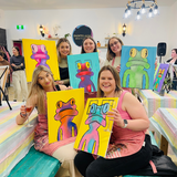 Crazy Frog @ Prospect Rd Studio | Paint & Sip
