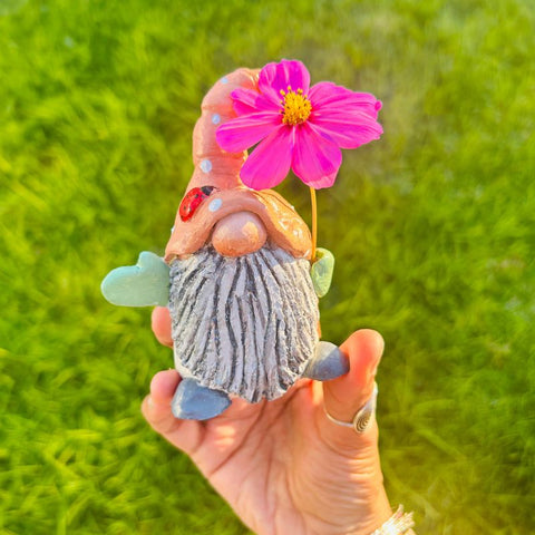 Clay Gnomes & Trinket Dish Set @ Prospect Rd Studio | Clay Workshop