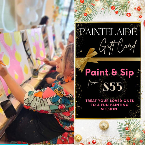 Paint and Sip Gift Card