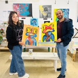 Crazy Frog @ Prospect Rd Studio | Paint & Sip