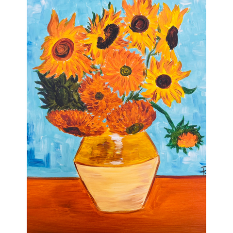 Van Gogh's Sunflowers Paint & Sip @ DoughBalls Pizza (Mawson Lakes)