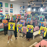 Crazy Frog @ Prospect Rd Studio | Paint & Sip