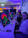 Neon Jellyfish @ Prospect Rd | Neon Paint & Sip