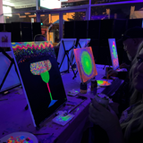 Neon Cocktail @ Prospect Rd | Paint & Sip