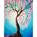 Moonlight Cherry Blossom @ Prospect Rd | Kids & Family Friendly Art Class