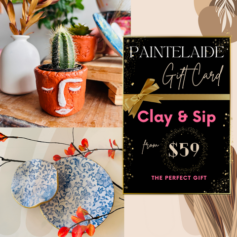 Clay and Sip Gift Card
