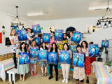 Moonlight Cherry Blossom @ Prospect Rd | Kids & Family Friendly Art Class