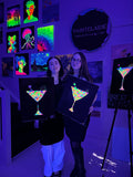 Halloween Special - Neon Cocktail @ Adelaide City Studio | Paint & Sip