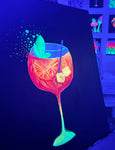 Neon Cocktail @ Prospect Rd Studio | Adelaide Italian Festival | Paint & Sip