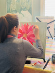 Bold Floral Paint & Sip @ Prospect Rd Studio