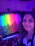 The Neon Borealis @ Prospect Rd | Neon Paint & Sip