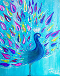 Family Friendly Art Class - Dancing Peacock @ Prospect Rd