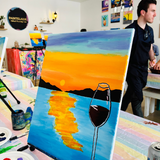Sunset Wine @ Prospect Rd Studio | Paint & Sip