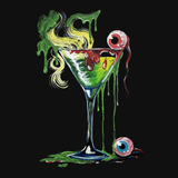 Halloween Special - Neon Cocktail @ Adelaide City Studio | Paint & Sip
