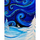 Starry Christmas @ Prospect Rd Studio | Paint & Sip
