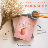 Vintage Floral (Framed Paint & Sip) @ Prospect Studio | Paint & Sip
