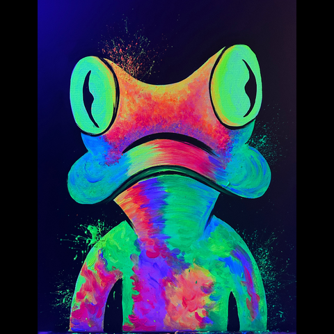 Neon Frog @ Prospect Rd | Kids & Family Friendly Art Class