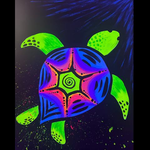 Neon Turtle @ Prospect Rd | Kids & Family Friendly Art Class
