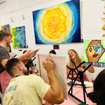 Paint Your Partner Picasso Way @ The Suburban Brew