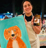 paint your pet sip and paint by paintelaide